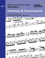2019 Official Examination Papers: ARCT Harmony & Counterpoint