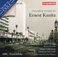 Music in Exile Vol. 9: Chamber Works by Ernest Kanitz album cover featuring a vintage scene.