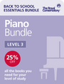 Back to School Essentials Bundle - Piano Level 3
