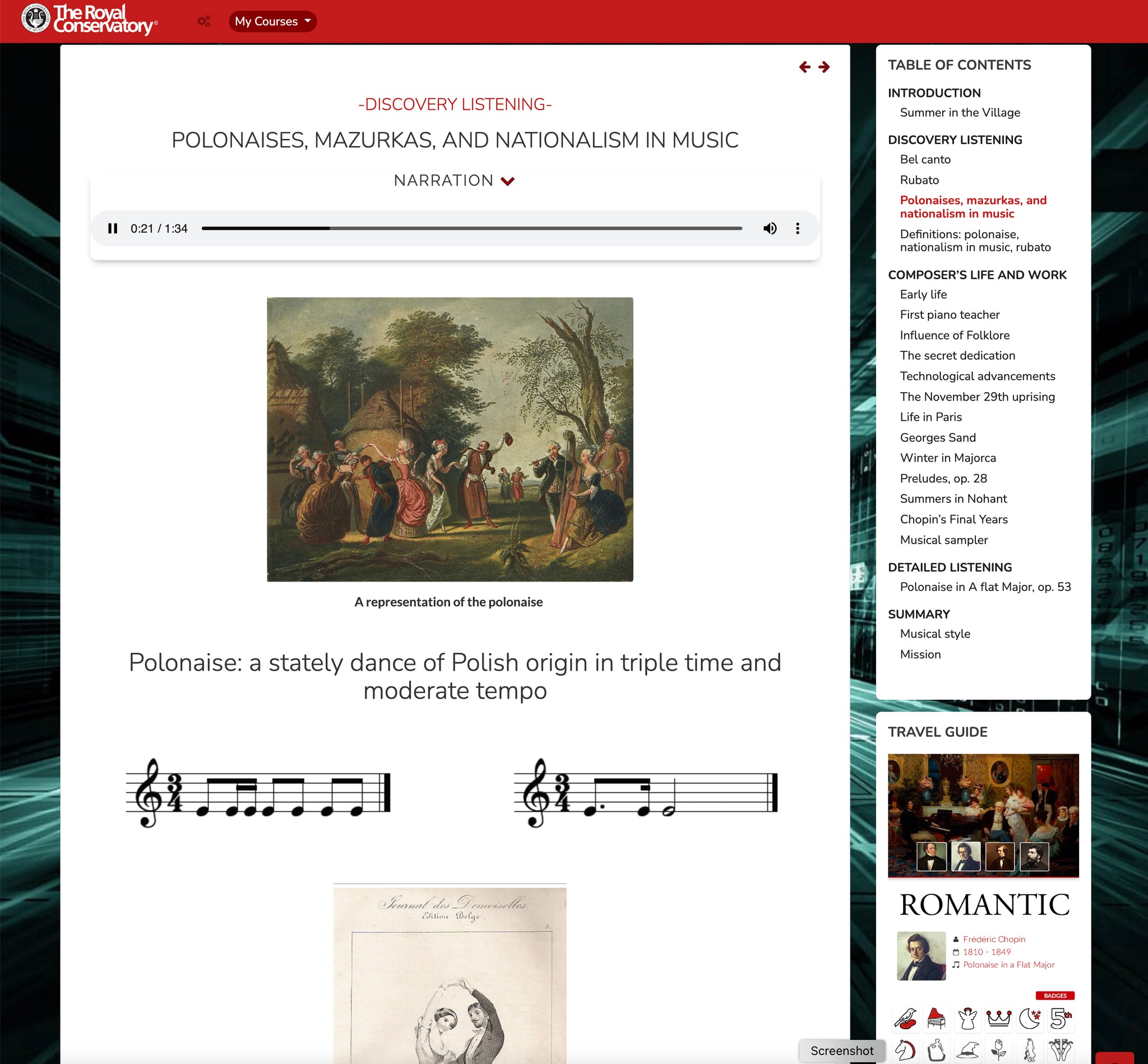 Music History Online CourseN RCM Shop (Canada)