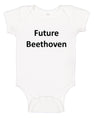 Future Beethoven Baby Onesie
