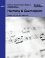 The RCM 2021 Official Examination Papers: ARCT Harmony & Counterpoint book cover