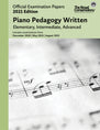 2021 Official Examination Papers: Piano Pedagogy Written
