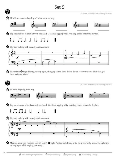 Four Star® Sight Reading and Ear Tests Level 1 | RCM Shop – RCM Shop ...