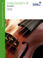 The Royal Conservatory Viola Etudes 5 - 8 book cover