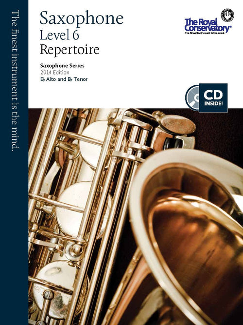 Saxophone Repertoire 6 | RCM Shop – RCM Shop (Canada)