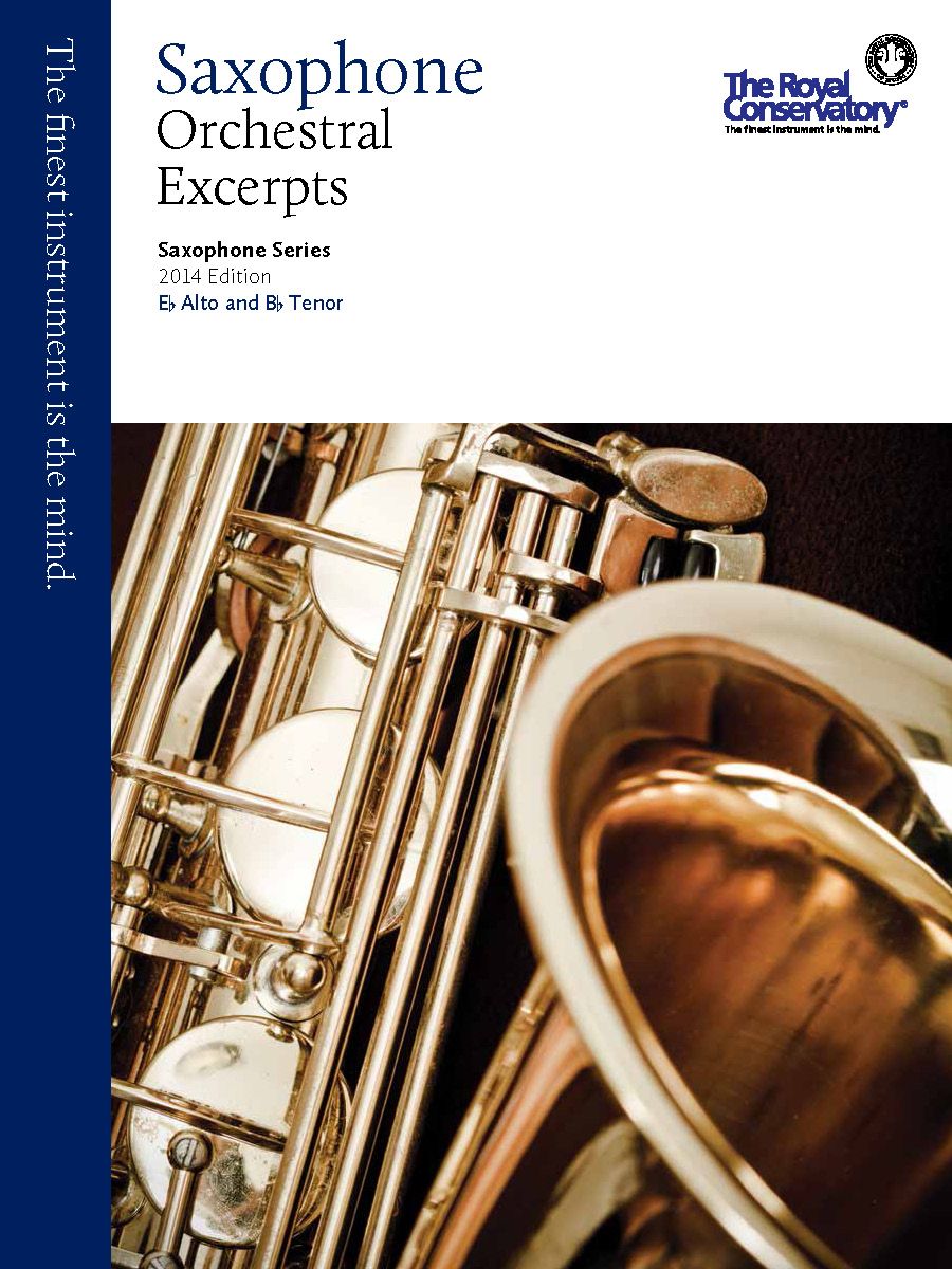 Orchestral　–　Shop　RCM　(Canada)　Saxophone　Excerpts